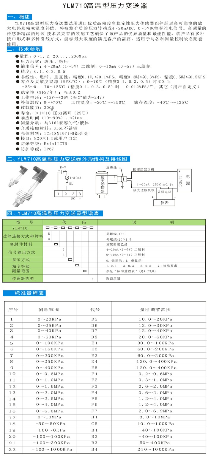 YLM710高溫壓力變送器資料圖片.jpg